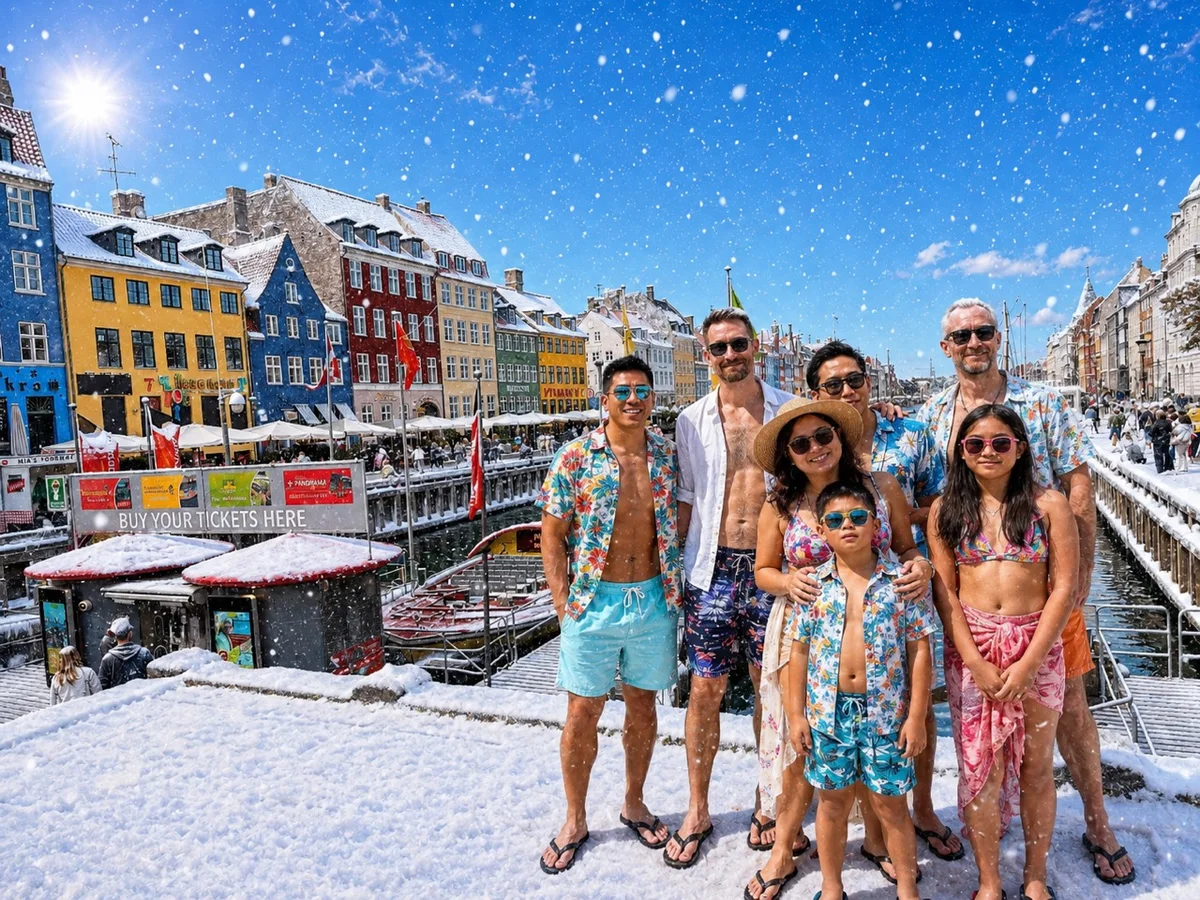 Copenhagen snow photo