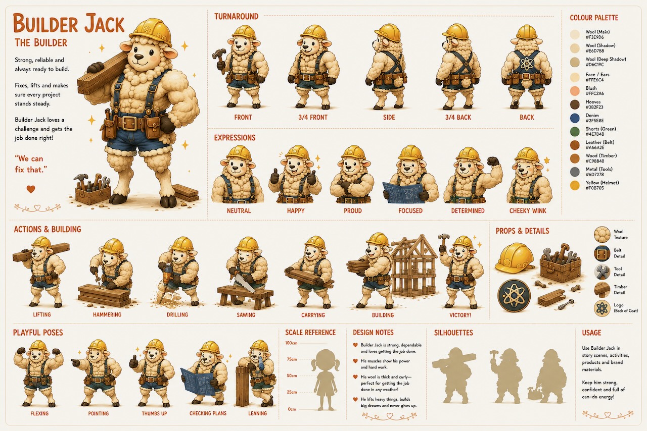Builder Jack reference sketch